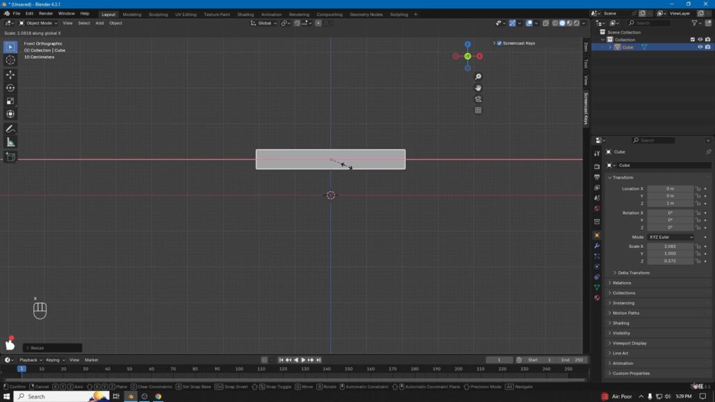 3d chair basic base
