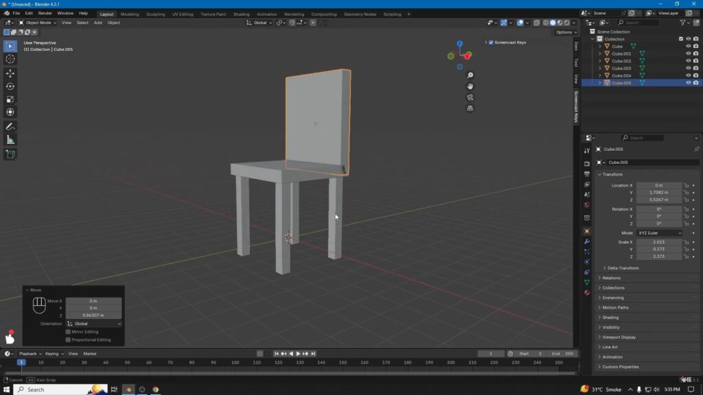Backrest attach