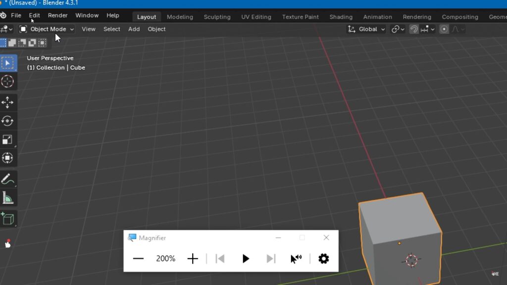 Object mode